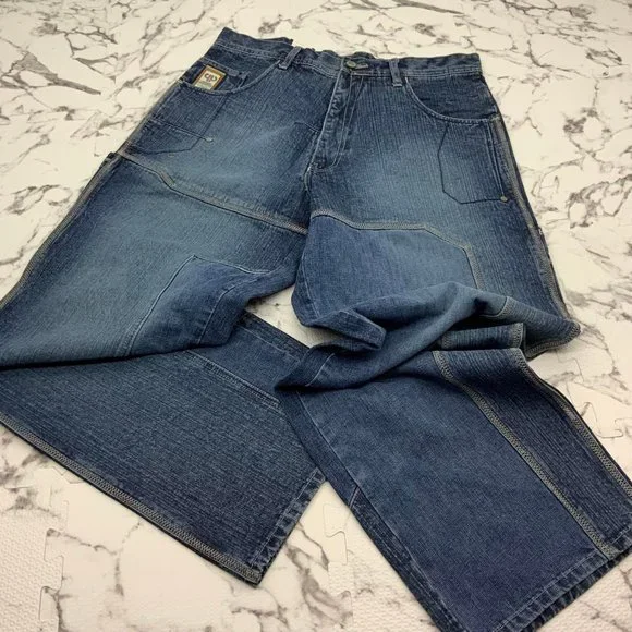 Pelle Pelle | Jeans | Mens Pelle Pelle Mid Blue Carpenter